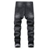 Fashion Men's Jeans Mid Waisted Jeans Denim Straight Pants